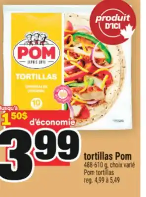 Super C TORTILLAS POM | POM TORTILLAS offer