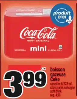 Super C BOISSON GAZEUSE COKE | SOFT DRINK offer