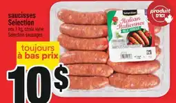 Super C SAUCISSES SELECTION | SELECTION SAUSAGES offer