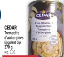 Marché Adonis CEDAR TREMPETTE D'AUBERGINES | EGGPLANT DIP offer