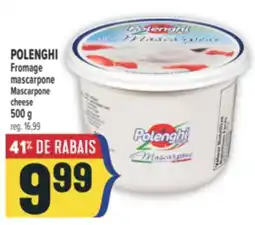 Marché Adonis POLENGHI FROMAGE MASCARPONE | MASCARPONE CHEESE offer