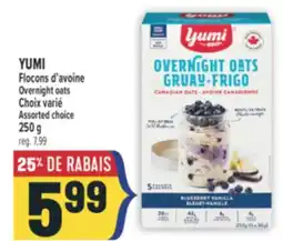 Marché Adonis YUMI FLOCONS D'AVOINE/OVERNIGHT OATS offer