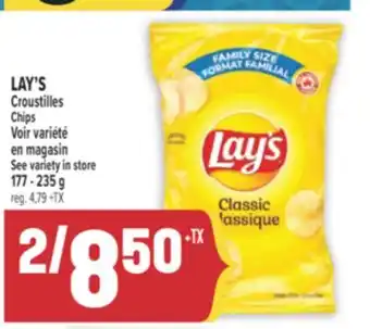 Marché Adonis LAY'S CROUSTILLES | CHIPS offer