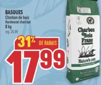 Marché Adonis BASQUES CHARBON DE BOIS | HARDWOOD CHARCOAL offer