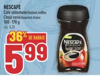 Marché Adonis NESCAFE CAFÉ INSTANTANÉ | INSTANT COFFEE offer