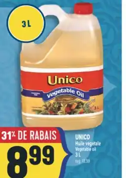 Marché Adonis UNICO HUILE VÉGÉTALE | VEGETABLE OIL offer