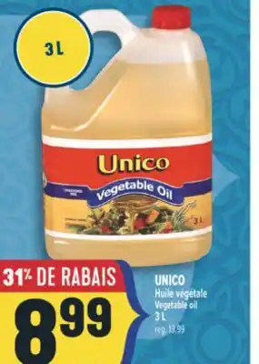 Marché Adonis UNICO HUILE VÉGÉTALE | VEGETABLE OIL offer