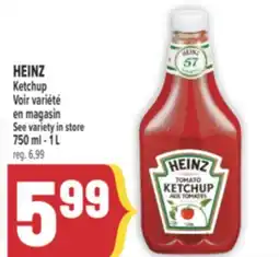 Marché Adonis HEINZ Ketchup offer