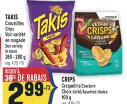 Marché Adonis CRIPS Craquelins | Crackers offer