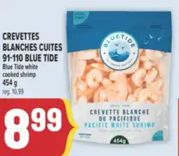 Marché Adonis CREVETTES BLANCHES CUITES 91-110 BLUE TIDE | BLUE TIDE WHITE COOKED SHRIMP offer