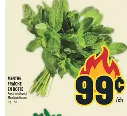 Marché Adonis MENTHE FRAÎCHE EN BOTTE | FRESH MINT BUNCH offer