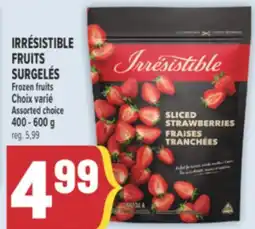 Marché Adonis IRRÉSISTIBLE FRUITS SURGELÉS | Frozen fruits offer