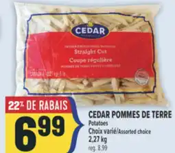 Marché Adonis CEDAR POMMES DE TERRE/POTATOES offer