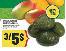 Marché Adonis AVOCATS, MANGUES ROUGES OU ATAULFO | Avocados, red mangoes or ataulfo offer