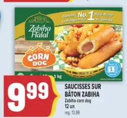 Marché Adonis SAUCISSES SUR BÂTON ZABIHA | ZABIHA CORN DOG offer