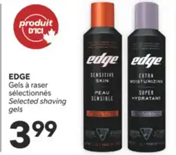 Brunet EDGE Gels à raser sélectionnés offer