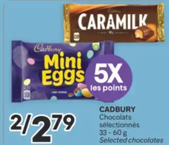 Brunet CADBURY Chocolats sélectionnés offer