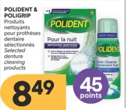 Brunet POLIDENT & POLIGRIP Produits nettoyants pour prothèses dentaire sélectionnés offer