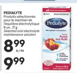 Brunet PEDIALYTE Produits sélectionnés pour le maintien de l'équilibre électrolytique offer