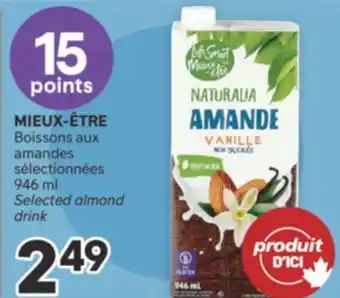 Brunet MIEUX-ÊTRE Boissons aux amandes sélectionnées offer
