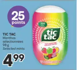 Brunet TIC TAC Menthes sélectionnées offer