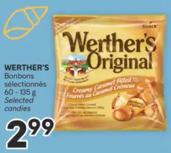 Brunet WERTHER'S Bonbons sélectionnés offer