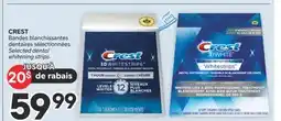 Brunet CREST Bandes blanchissantes dentaires sélectionnées offer