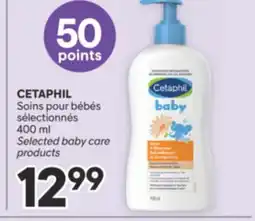 Brunet CETAPHIL Soins pour bébés sélectionnés offer