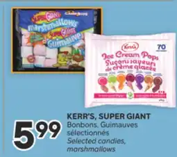 Brunet KERR'S, SUPER GIANT Bonbons, Guimauves sélectionnés offer