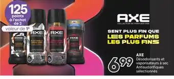 Brunet AXE Désodorisants et vaporisateurs à sec Antisudorifiques sélectionnés offer