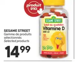 Brunet SESAME STREET Gamme de produits sélectionnés offer