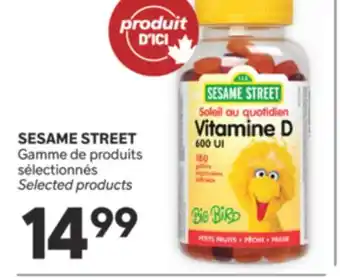 Brunet SESAME STREET Gamme de produits sélectionnés offer