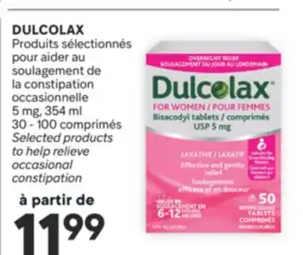 Brunet DULCOLAX Produits sélectionnés pour aider au soulagement de la constipation occasionnelle offer