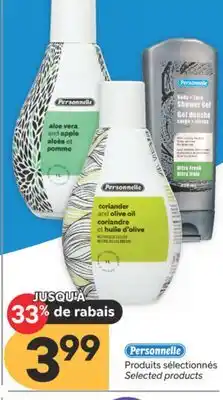 Brunet Personnelle Produits sélectionnés offer