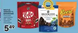 Brunet NESTLÉ, HERSHEY'S, BROOKSIDE Chocolats sélectionnés offer