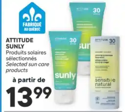 Brunet ATTITUDE SUNLY Produits solaires sélectionnés offer