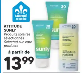 Brunet ATTITUDE SUNLY Produits solaires sélectionnés offer