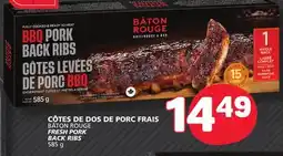 Marché Bonichoix BÂTON ROUGE FRESH PORK offer