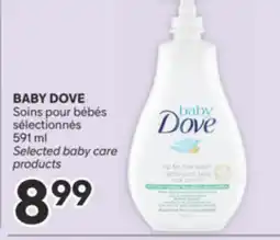 Brunet BABY DOVE Soins pour bébés sélectionnés offer