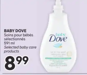 Brunet BABY DOVE Soins pour bébés sélectionnés offer