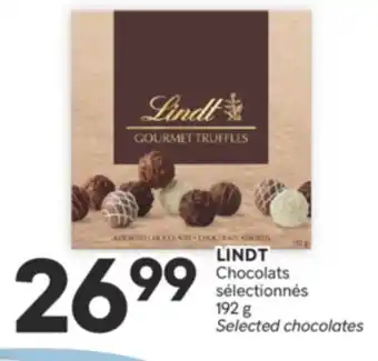 Brunet LINDT Chocolats sélectionnés offer