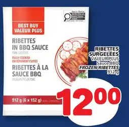 Marché Bonichoix VALEUR PLUS FROZEN RIBETTES offer