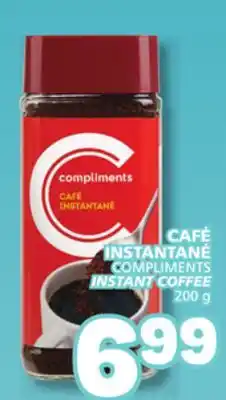 Marché Bonichoix COMPLIMENTS INSTANT COFFEE offer