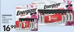 Brunet ENERGIZER Piles sélectionnées offer