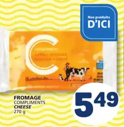 Marché Bonichoix COMPLIMENTS CHEESE offer