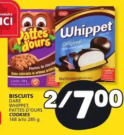 Marché Bonichoix DARE WHIPPET, PATTES D'OURS COOKIES offer