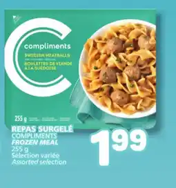Marché Bonichoix COMPLIMENTS FROZEN MEAL offer
