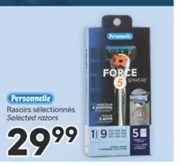 Brunet Personnelle Rasoirs sélectionnés offer