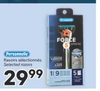 Brunet Personnelle Rasoirs sélectionnés offer