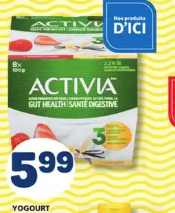 Marché Bonichoix Activia probiotic Yogurt offer